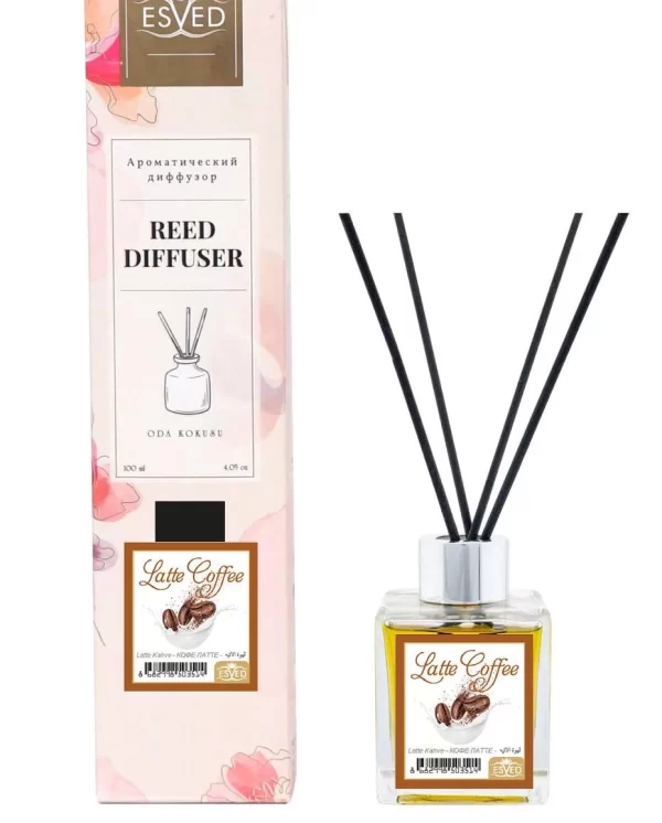 Latte Kahve Kokusu 100 Ml Çubuklu Oda Kokusu