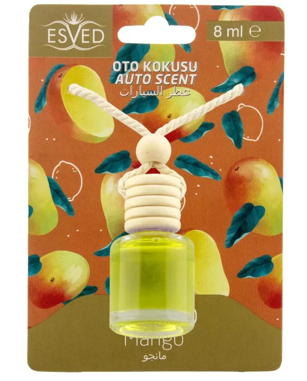 Mango Kokusu 8 Ml Araba Kokusu Cam Şişe