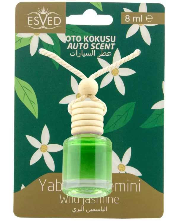 Yaban Yasemini Kokusu 8 Ml Araba Kokusu Cam Şişe