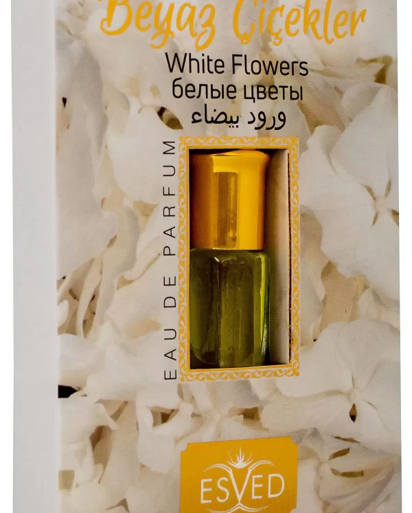 Beyaz Çiçekler Kokusu Parfüm esansı Alkolsüz Esans 3ml.
