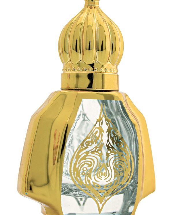 Parfüm Esans Cam Şişesi Gold Boş Esans Şişesi 12 Ml. Premium 9164-12ML-2