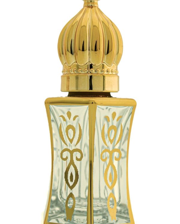 Parfüm Esans Cam Şişesi Gold Boş Esans Şişesi 6 Ml. Premium A115-6ML-3