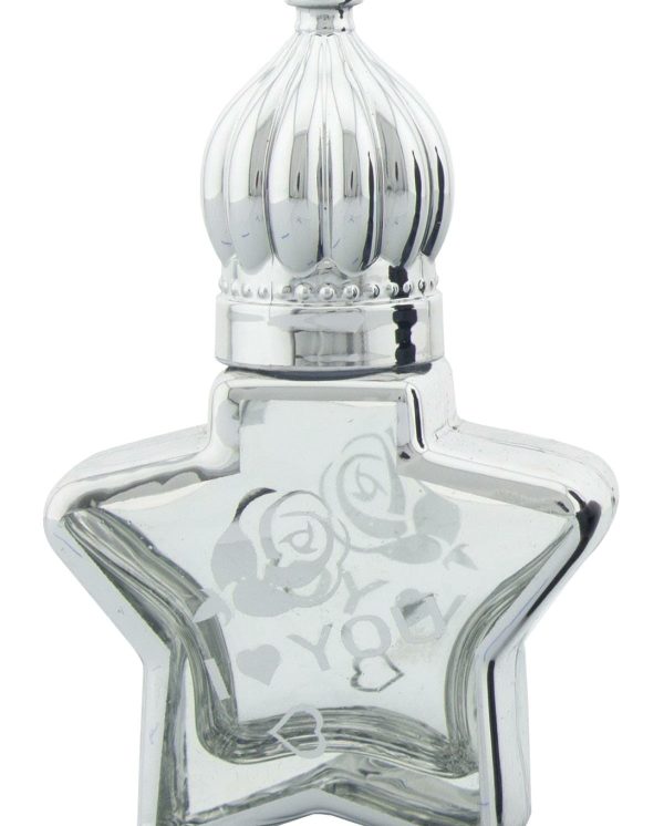 Parfüm Esans Cam Şişesi Silver Boş Esans Şişesi 8 Ml. Premium A116-8ML-2